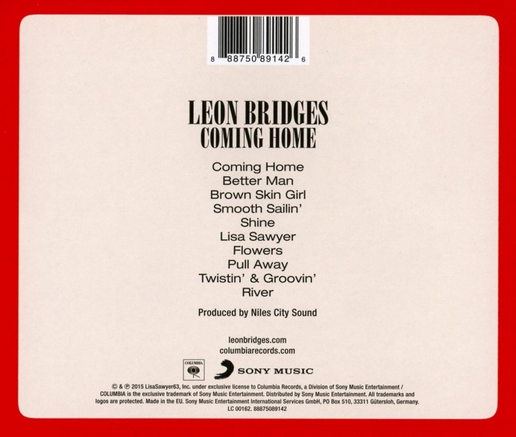 Great Album: Leon Bridges - Coming Home Born To Listen.