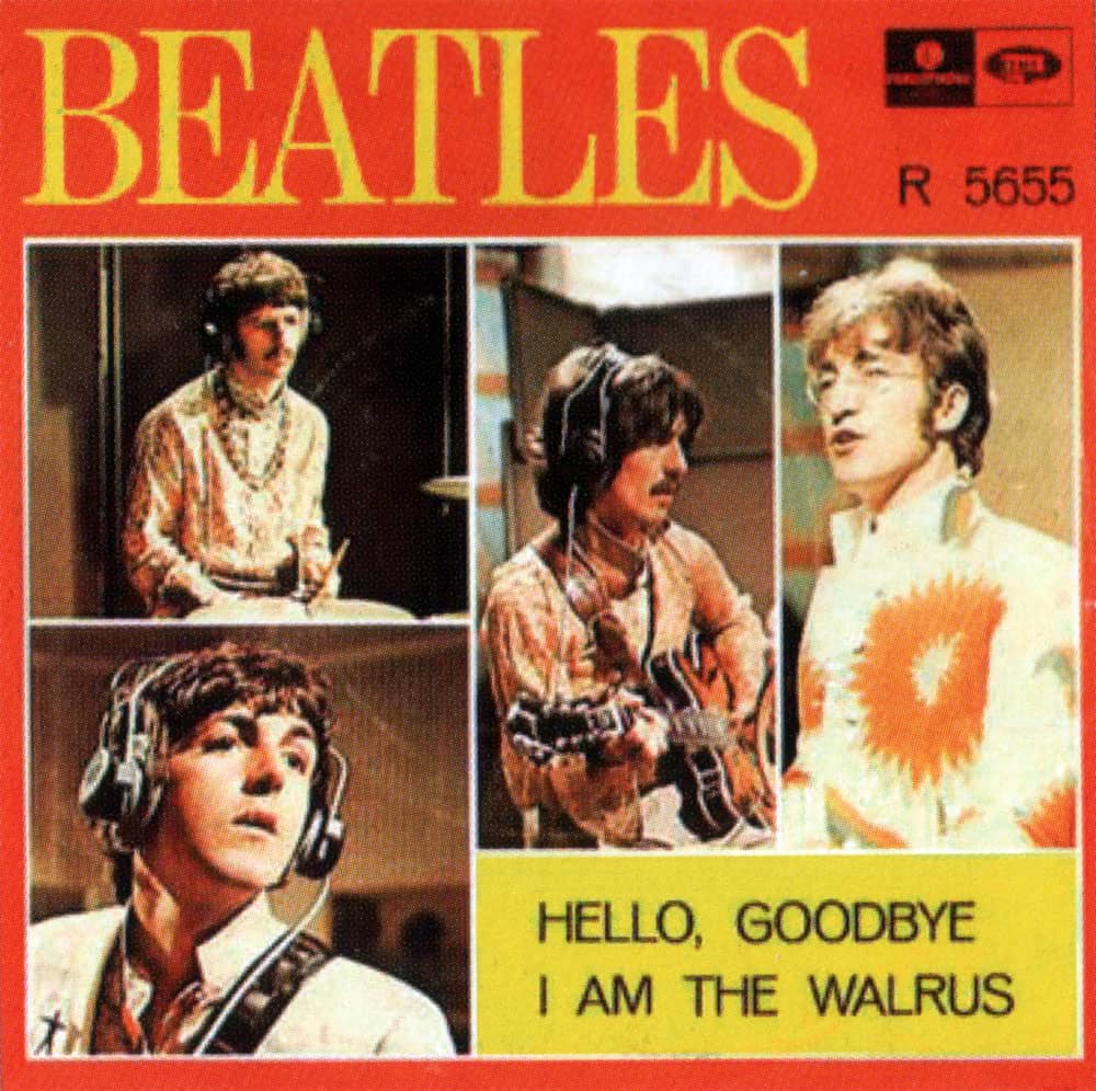 November 24 The Beatles Released Hello Goodbye I Am The Walrus In 1967 Born To Listen